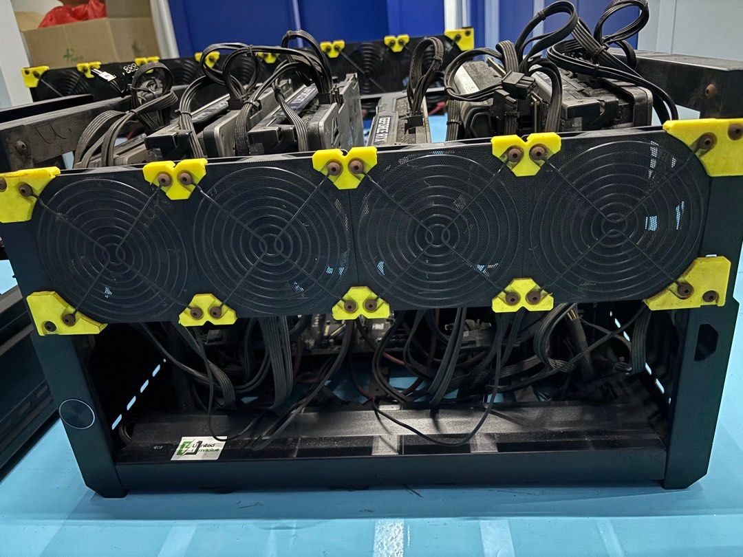 Crypto Mining Rig Gigabyte Rtx 3080 Mining Custom GPU Mining Rig