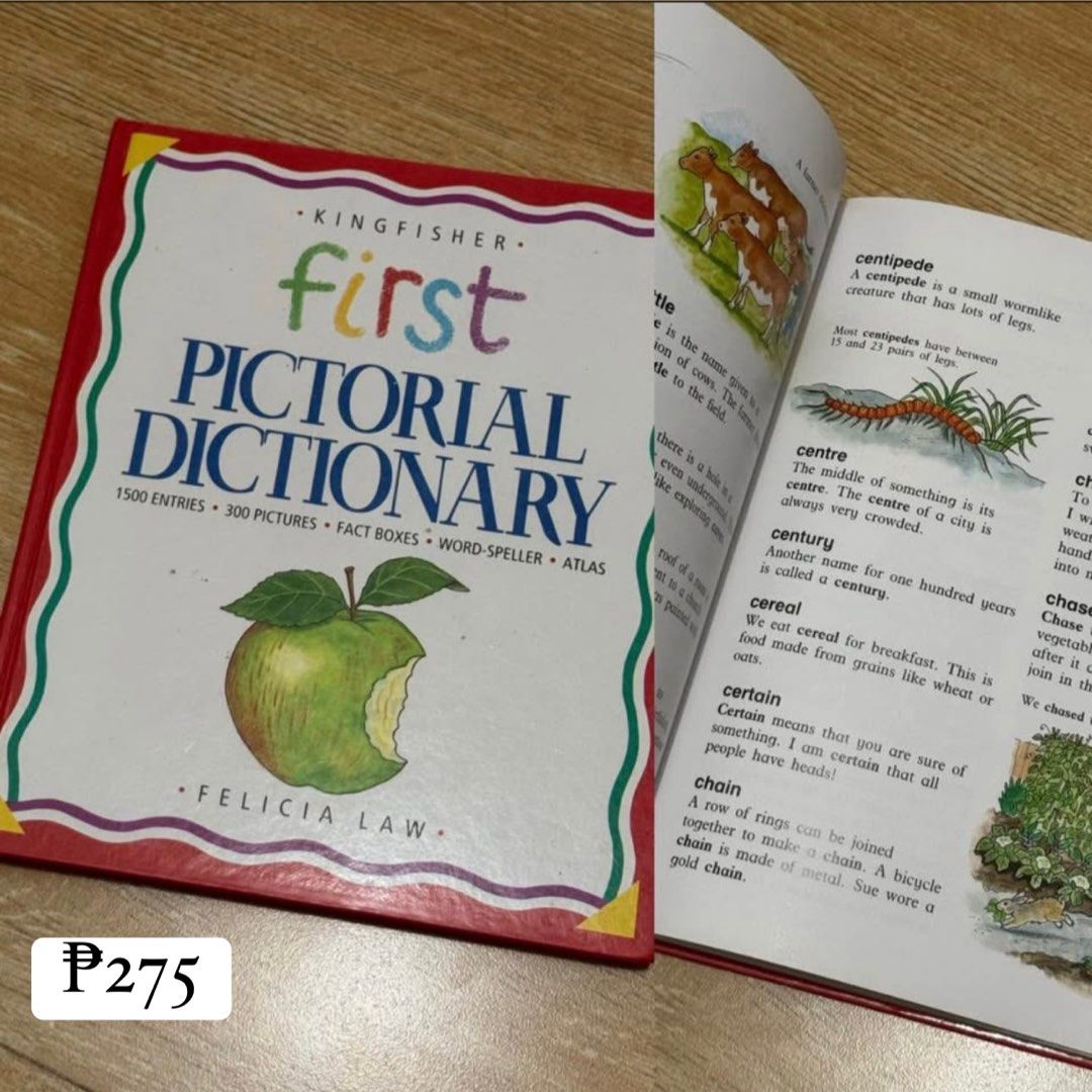 First Pictorial Dictionary (Category: Children's Books) located in Las Pinas. Submitted by queensbooksnclutter (Listing ID 1387201918, Image 1). Description: .