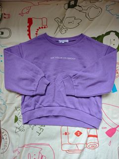 Global Work 紫色寬鬆大學T恤64232219940353110