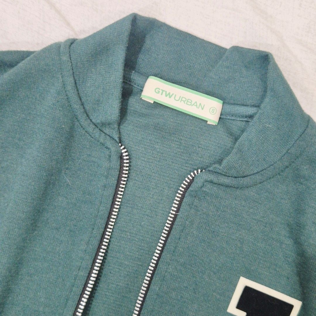 GTW Urban Varsity Bomber Jacket (Category: Coats, Jackets and Outerwear) located in Quezon City. Submitted by minsuf (Listing ID 1387202841, Image 2). Description: Brand: GTW Urban Size: S Rarely used, likely new Negotiable Product color may vary due to photographic lighting sources or your devices screen settings..