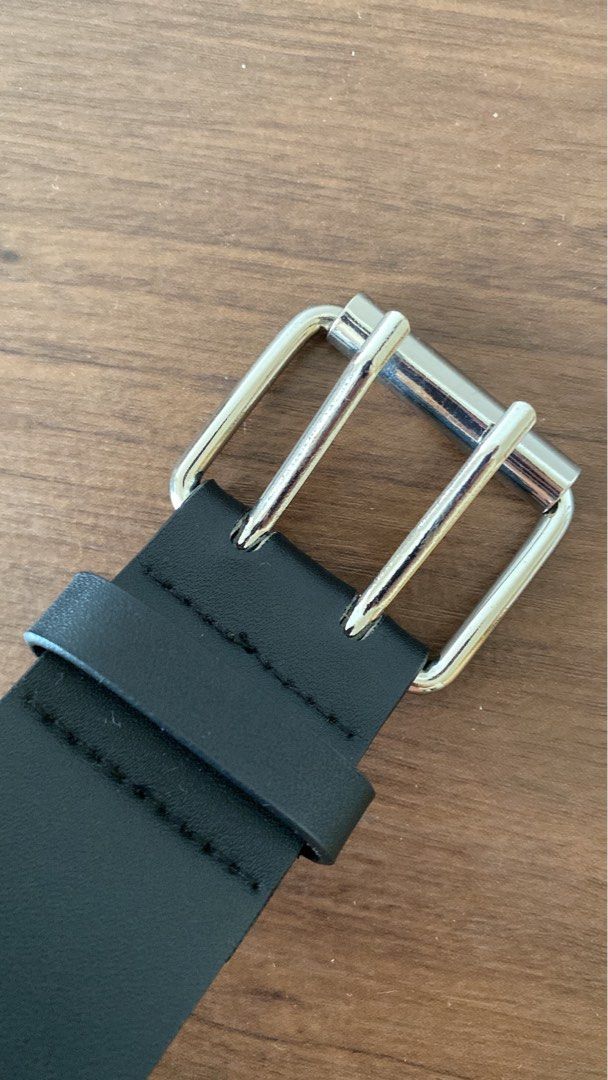 H&M Double Grommet Belt (Category: Belts) located in Quezon City. Submitted by thssdrnn (Listing ID 1387168724, Image 3). Description: Price negotiable. Good as new, barely worn. Rfs: Decluttering.