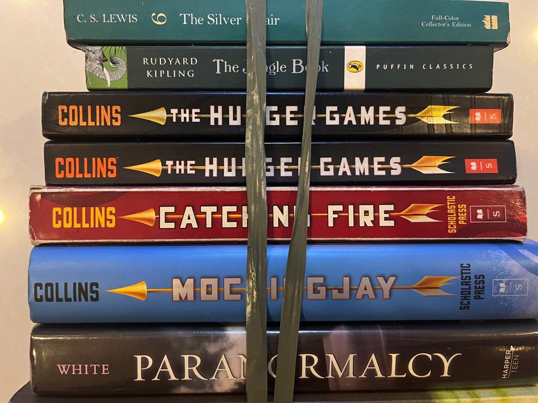 Hunger Games Trilogy (Category: Storybooks) located in Manila. Submitted by gotchyann (Listing ID 1387213799, Image 1). Description: 200 for soft bound 500 for hard bound mockingjay.