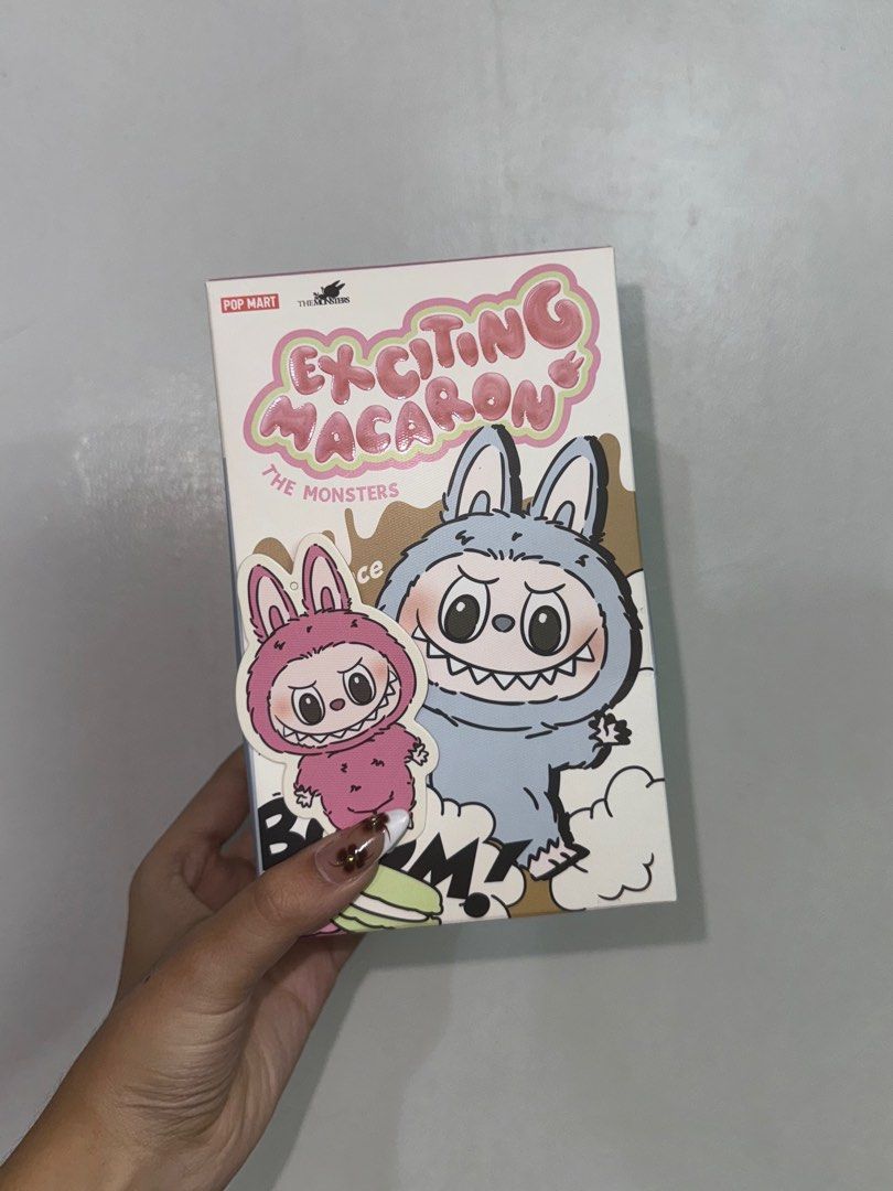 LABUBU V1: LYCHEE BERRY (Category: Designer & Blind Box Toys) located in Manila. Submitted by _chingchingcart (Listing ID 1387280729, Image 1). Description: WTS LFB LABUBU V1 EXCITING MACARON 💗 LYCHEE BERRY 💗 ₱1100 only - sealed foil, opened sa baba - 📍pasig city - mop: gcash / maya / bank transfer - mod: lalamove / j&t.