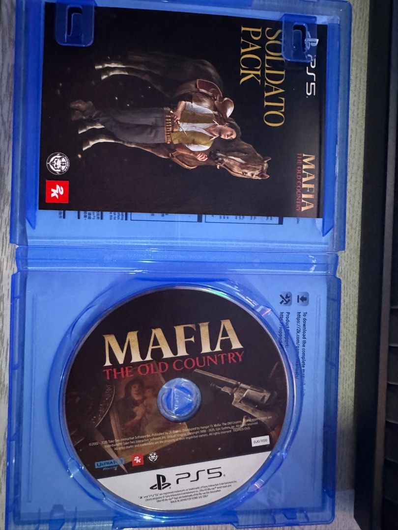 Mafia Old Country (Category: PlayStation) located in Quezon City. Submitted by jmojales (Listing ID 1387161204, Image 2). Description: No time to play. Unused Codes.