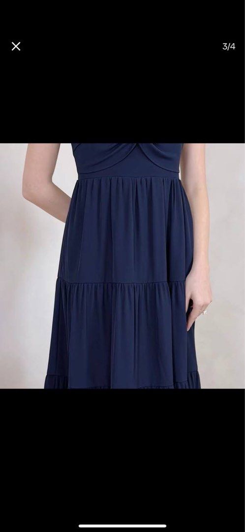 sachin and babi light blue dress Carmel Drop Waist Dress by Hutch main image 0