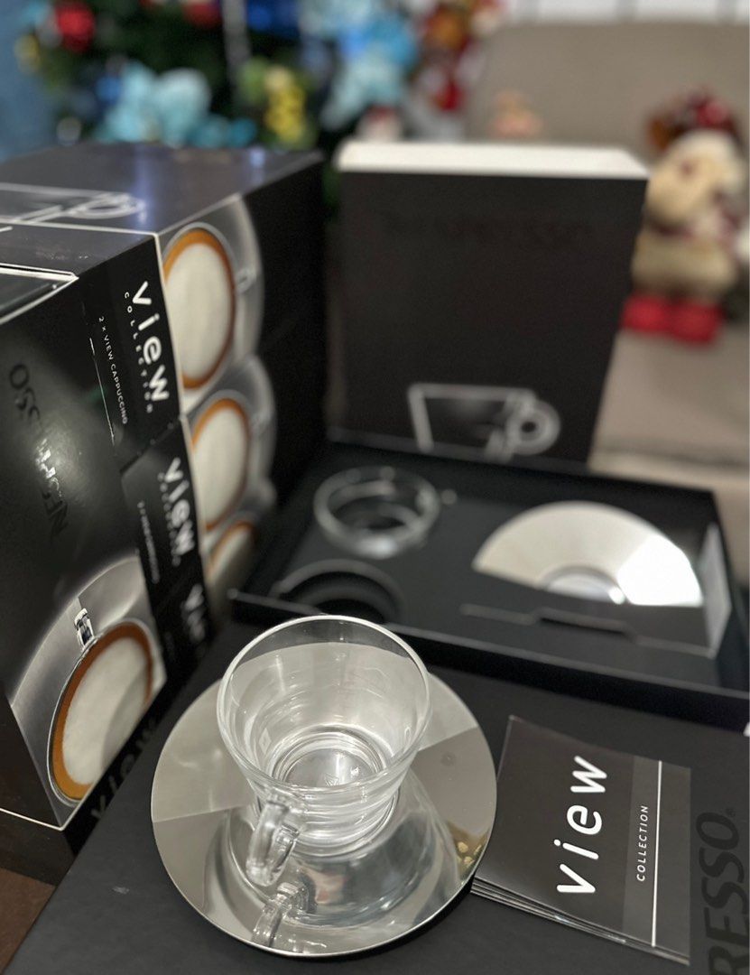 Nespresso View Collection 🇸🇬 (Category: Coffee Machines & Makers) located in Mandaluyong City. Submitted by cris_rtw (Listing ID 1387262437, Image 3). Description: Nespresso VIEW COLLECTION 🇸🇬 Hello Coffee Lovers! ☕️ Complete Set with Box Brandnew(never been used) 2 VIEW Cappuccino Cups & 2 Saucers .