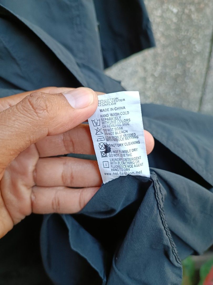 NET MEN BOXY POLO (Category: Activewear) located in Davao. Submitted by st333tcartel (Listing ID 1387290701, Image 3). Description: Medium Length 27.5 Width 24.