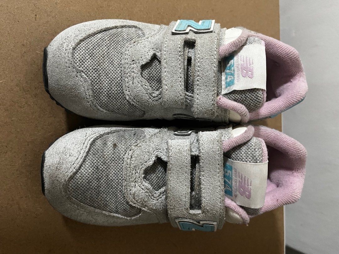 New Balance 574 Kids US11 (Category: Babies & Kids Fashion) located in Manila. Submitted by revival2hand (Listing ID 1387224579, Image 2). Description: New Balance 574 Kids US11 Excellent Condition Grab/lalamove/gogo/pickup Gcash/bdo/cash Location: Sta. Cruz, Manila.