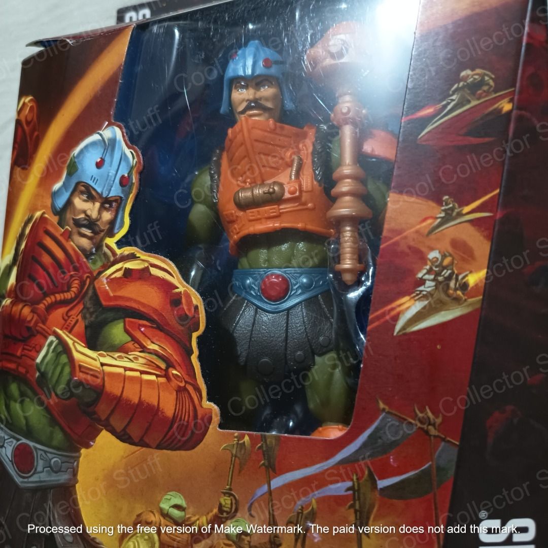 New Eternia: Man-At-Arms (Category: Figurines & Statues) located in Paranaque City. Submitted by coolcollectorstuff (Listing ID 1387342889, Image 3). Description: New Eternia: Man-At-Arms Mint in Sealed Box.