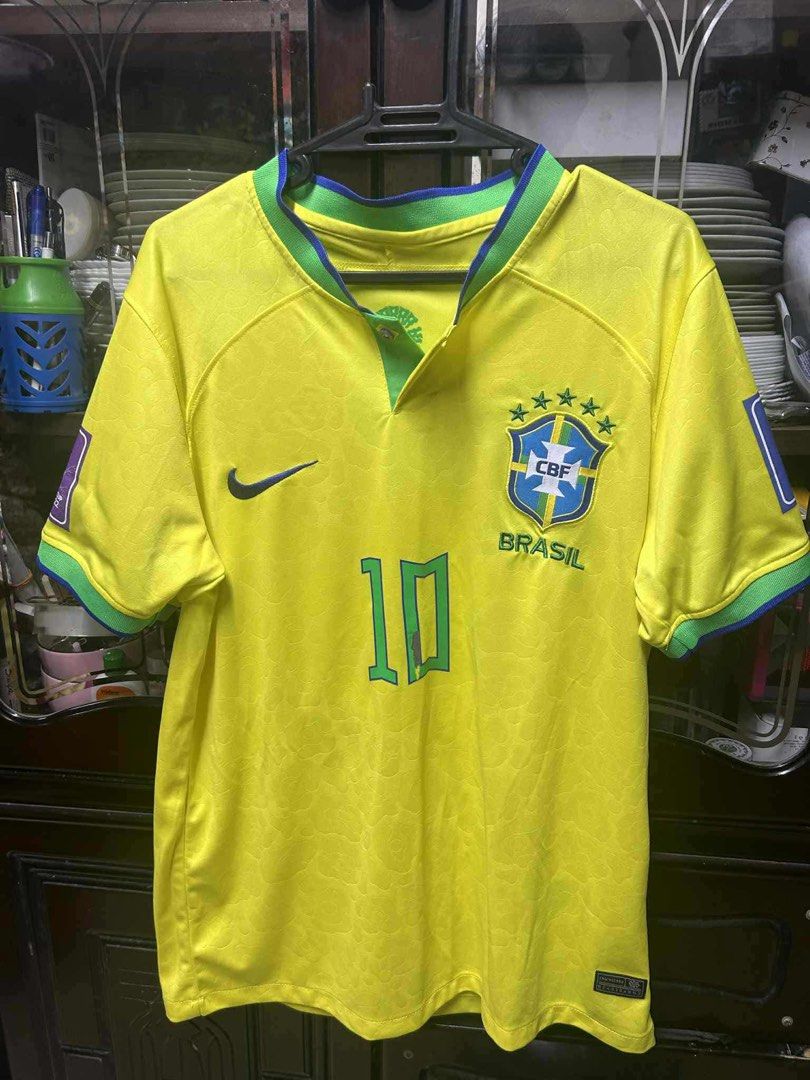 NEYMAR JR JERSEY (Category: Activewear) located in Pasay City. Submitted by keijewel (Listing ID 1387218112, Image 1). Description: Bought From: FUTBOLERO: Football Apparels Original Price: 1,250 Price: ₱625 Size: SMALL Length: 69cm Bust: 100cm Height: 165-170cm Weight: 50-60kg 📌 STRICTLY PAYMENT FIRST LOC: Pasay City MOP: Gcash MOD: Lalamove.