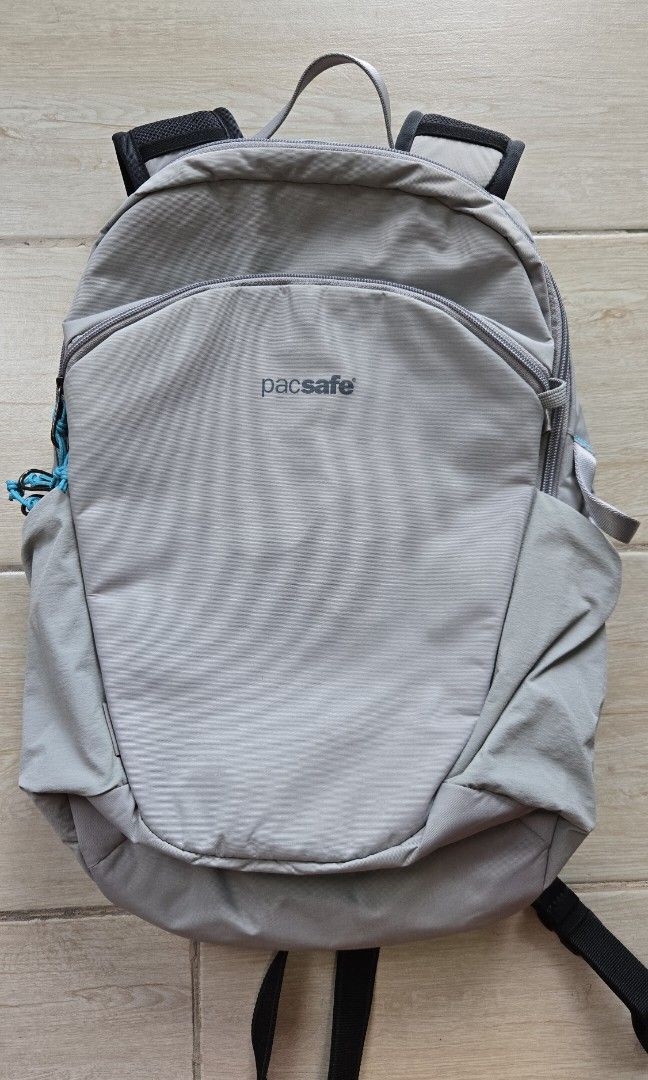 Pacsafe Eco Anti-Theft 18L Backpack (Gravity Gray) (Category: Backpacks) located in Makati City. Submitted by loisandclark (Listing ID 1387240919, Image 1). Description: For Sale: Pacsafe Eco Anti-Theft 18L Backpack (Gravity Gray) Price: PHP 7,000 nego Condition: 9/10 (minor issue on 3rd to the last pic) bought for 11k+ at Pacsafe Glorietta store. see photo attached. see features and dimensions on last pic MOP: BPI/BDO/Gcash/Seabank Shipping fee 