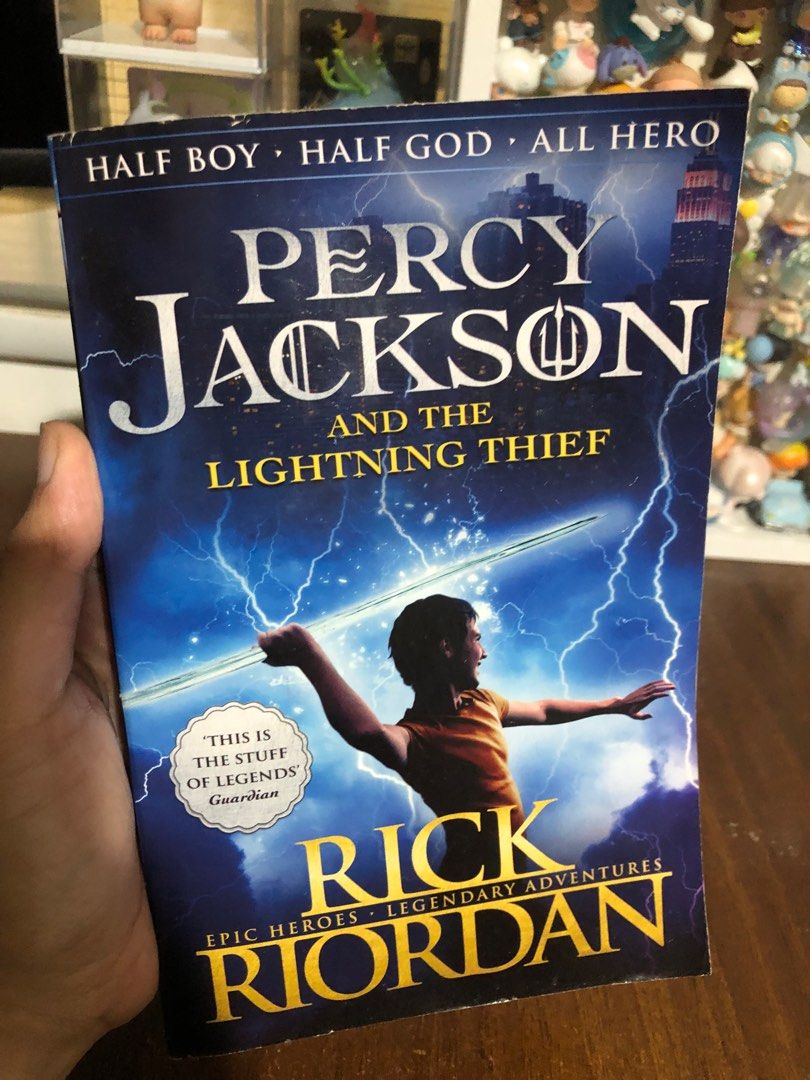 "Percy Jackson & The Lightning Thief" by Rick Riordan (Category: Storybooks) located in Pagsanjan. Submitted by jkxteng (Listing ID 1387188088, Image 1). Description: .