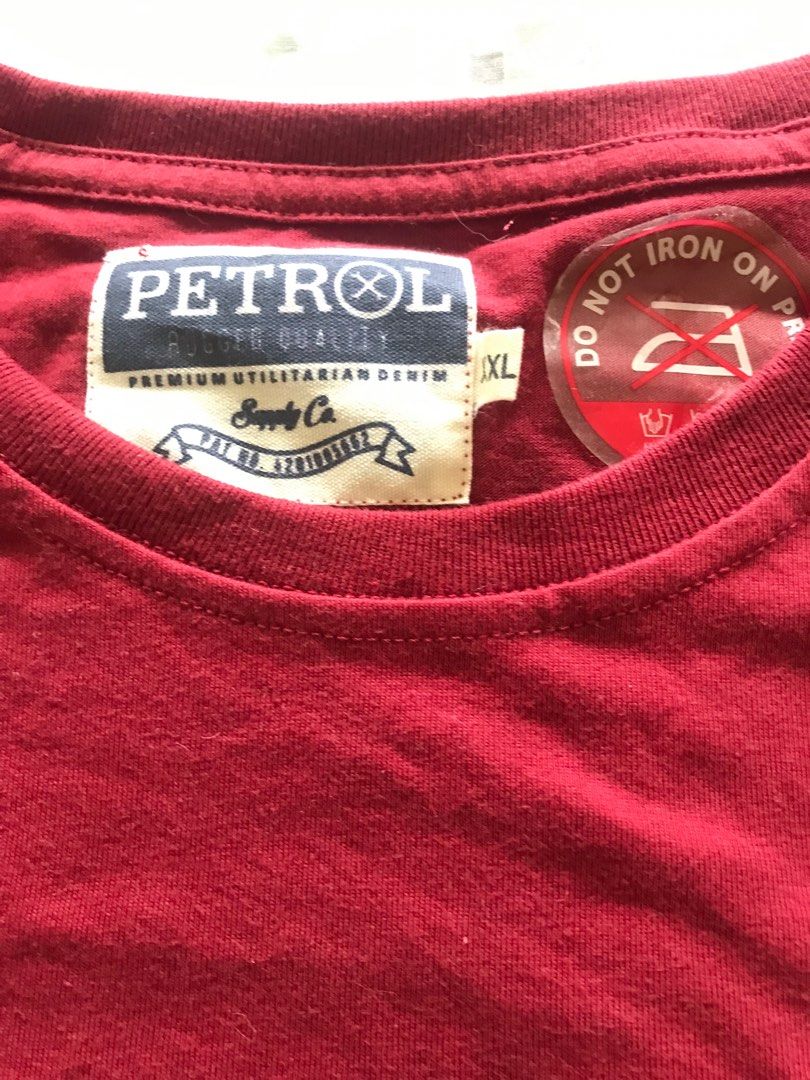 Petrol red shirt (Category: Tshirts & Polo Shirts ) located in San Pedro. Submitted by andr39 (Listing ID 1387181464, Image 2). Description: Brand new Petrol red shirt. Stored but never used. Tagged as XL (2nd photo) Approximate measurements when laid flat: L: 29” W: 21” MoP: Gcash 📍San Pedro City, Laguna ❗️No pictures when worn ❗️Color may vary from actual item due to phone settings or lighting .