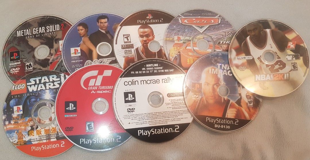 PS2 Playstation 2 Game Discs (Category: PlayStation) located in Cagayan de Oro. Submitted by jzgozzz (Listing ID 1387331177, Image 1). Description: 400 each, disc only. untested, can't test since I have no console. will give full refund if discs are unplayable..