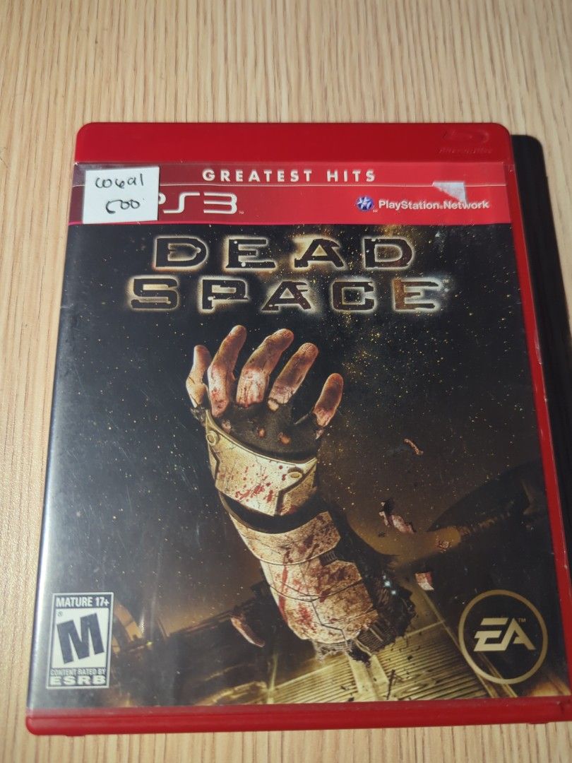 PS3 DEAD SPACE (Category: PlayStation) located in Manila. Submitted by chinarotgu30855 (Listing ID 1387301703, Image 1). Description: PS3 DEAD SPACE Original/Authentic From USA Actual and Detailed Picture Posted Pick up at One Oasis Condominium Pasig City Or Delivery via Lalamove, LBC cod/cop FREE DELIVERY via jnt (Payment First Basis).