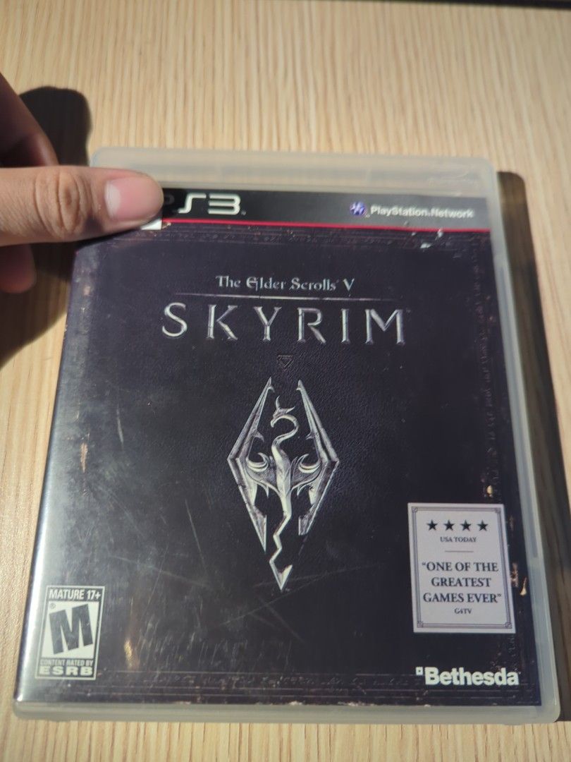 PS3 SKYRIM THE ELDER SCROLLS 5 (Category: PlayStation) located in Manila. Submitted by chinarotgu30855 (Listing ID 1387299895, Image 1). Description: PS3 SKYRIM THE ELDER SCROLLS 5 Original/Authentic From USA Actual and Detailed Picture Posted Pick up at One Oasis Condominium Pasig City Or Delivery via Lalamove, LBC cod/cop FREE DELIVERY via jnt (Payment First Basis).