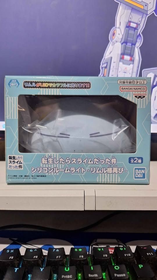Rimuru Slime Room Light (Category: Designer & Blind Box Toys) located in Imus. Submitted by ToyBlazePH (Listing ID 1387218151, Image 1). Description: Rimuru Slime Room Light Sealed Battery not included P1500 Loc:imus cavite Lalamove/LBC .