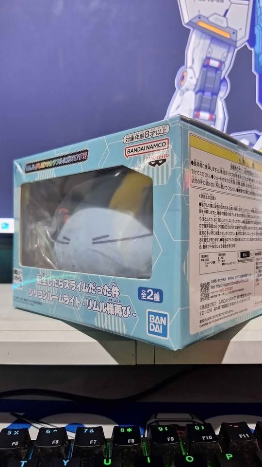 Rimuru Slime Room Light (Category: Designer & Blind Box Toys) located in Imus. Submitted by ToyBlazePH (Listing ID 1387218151, Image 3). Description: Rimuru Slime Room Light Sealed Battery not included P1500 Loc:imus cavite Lalamove/LBC .