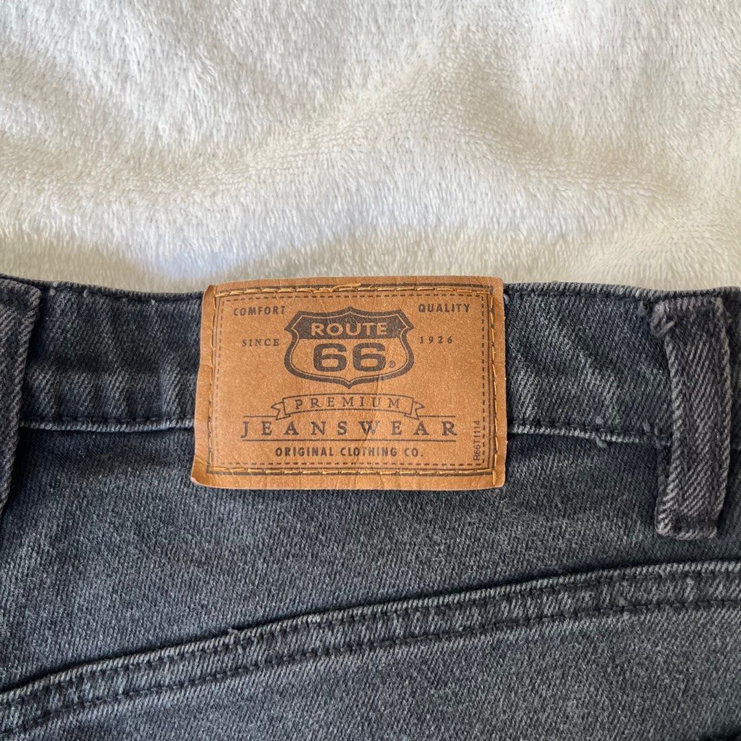 route 66 black denim shorts (Category: Shorts) located in Dasmarinas. Submitted by caitswardrobe (Listing ID 1387353738, Image 2). Description: waist: 26 length: 17 leg opening: 9.5 rfs: doesnt fit me anymore.