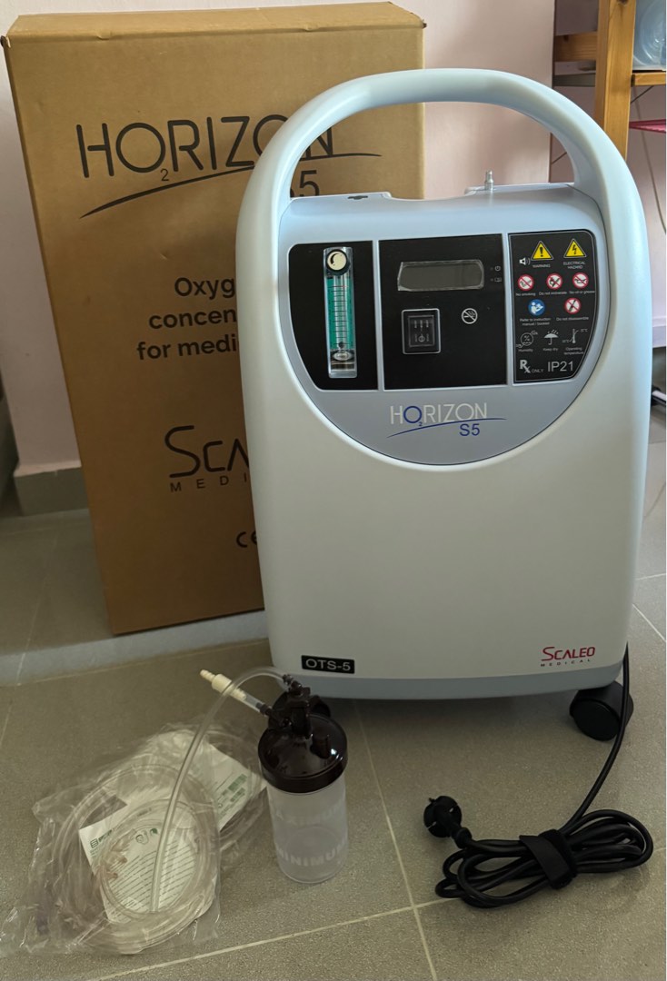 Scaleo Horizon S5 Oxygen Concentrator, Health & Nutrition, Medical ...