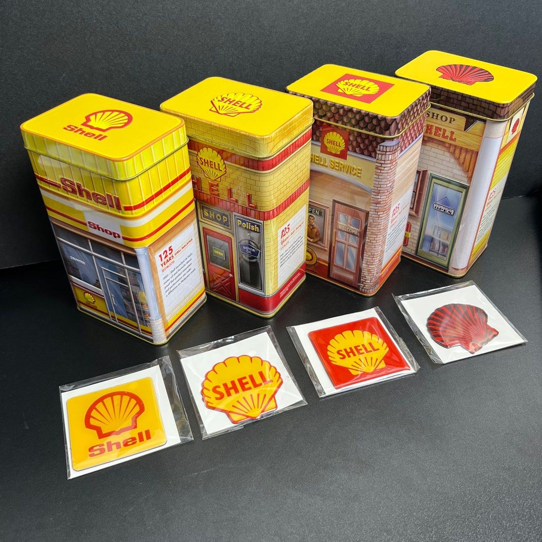 Shell collection (Category: Fan Merchandise) located in Kajang. Submitted by 210collection (Listing ID 1387300033, Image 2). Description: 4 box RM80.