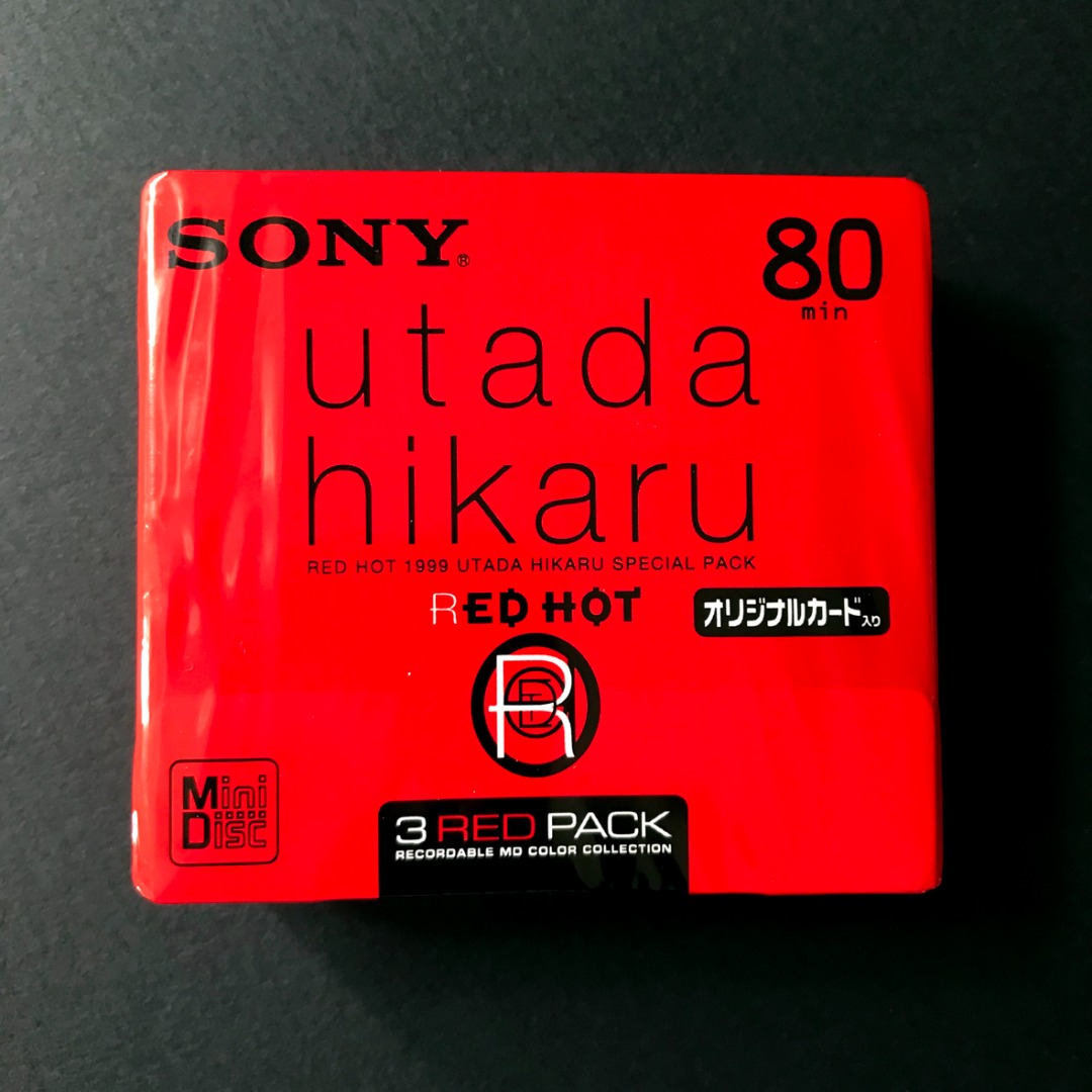 SONY RED HOT 1999 UTADA HIKARU SPECIAL PACK 80min x 3（Made in Japan ...