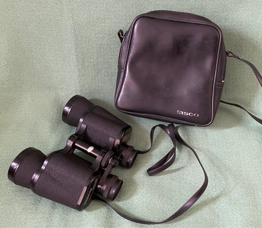 Tasco 20 X 50mm binoculars (Category: Hiking & Camping) located in Pasig City. Submitted by mamasfinds (Listing ID 1387197959, Image 1). Description: Taco 20 X 50 mm Fully coated optics 183 ft/ 1000 yards 61m /1000m With carrying case Perfect for bird watching, camping, climbing, hiking, travel, opera, sports events and stargazing.