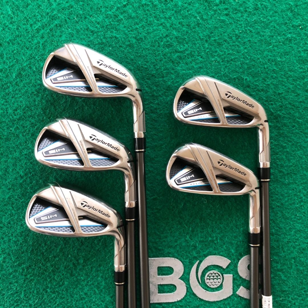 クラブ TaylorMade SIM MAX 5U TENSEI BLUE TM60R Taylormade Iron SIM MAX TENSEI BLUE TM60 5 9 P R (5I) 38.5in
