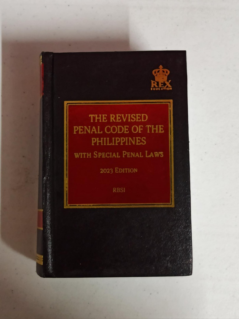 The Revised Penal Code of the Philippines with Special Penal Laws 2023 ...