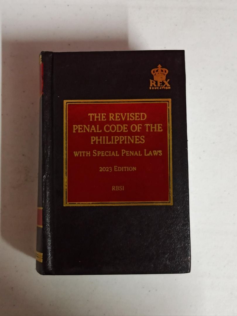 The Revised Penal Code of the Philippines with Special Penal Laws 2023 ...