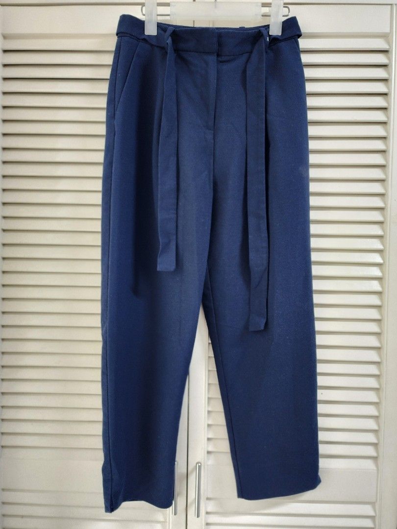 Topshop dark blue trousers UK6 (Category: Other Bottoms) located in Quezon City. Submitted by nostalgicfix (Listing ID 1387227327, Image 2). Description: .