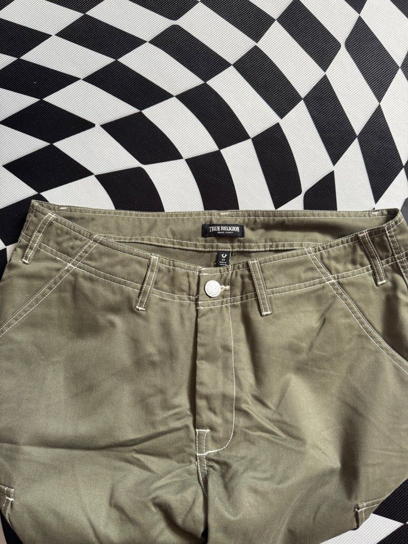 True Religion brand new cargo pants (Category: Jeans) located in Cavite. Submitted by wydecollection (Listing ID 1387291085, Image 3). Description: True Religion Cargo pants Brand new Size 34 Rfs: nagkatampuhan pagbibigyan Bought this for retail sa canada 159cad retail 4000php asking.