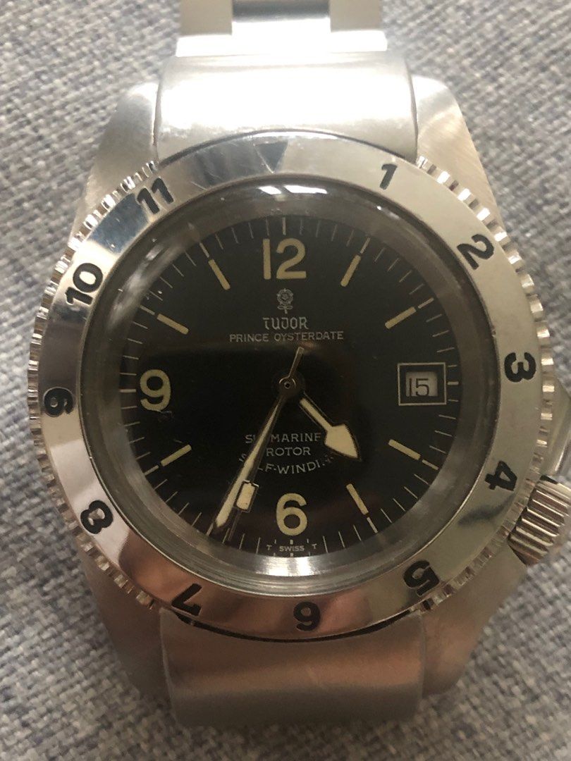 Tudor 7206原型潛水鋼錶，40mm, 4點位霸的，原裝刁陀自動機芯，代用