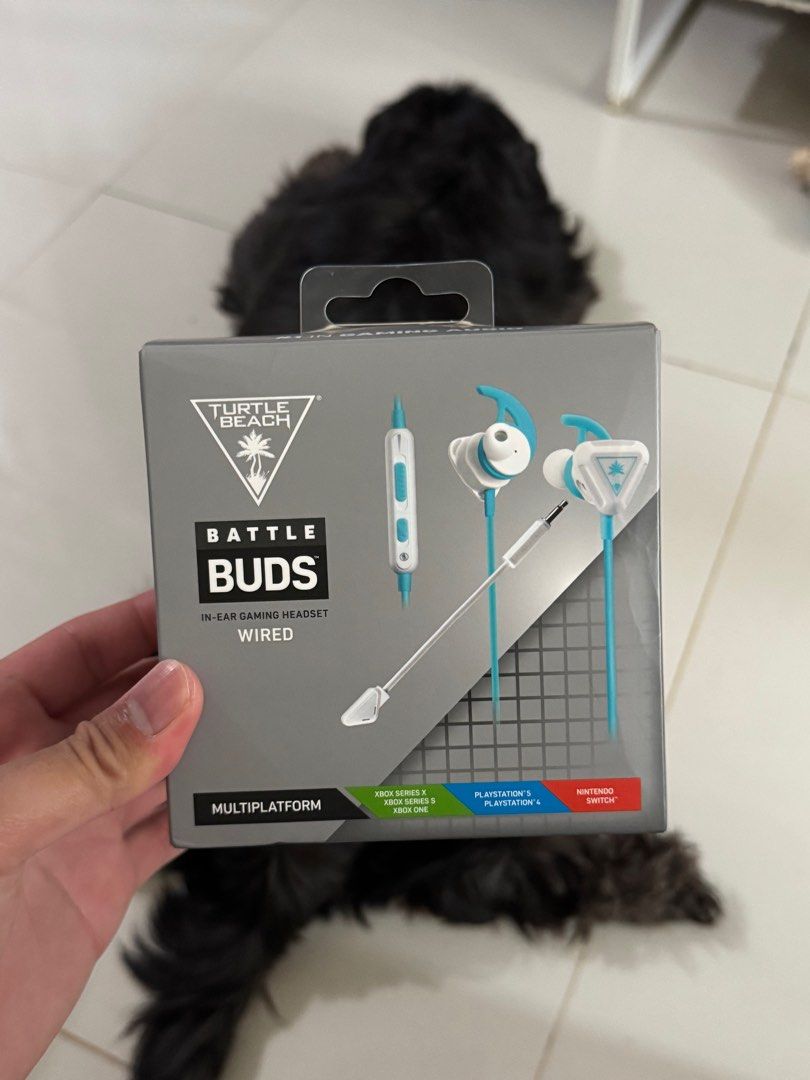 Turtle Beach Gaming Earbuds (Category: Earphones) located in Manila. Submitted by MarkPH (Listing ID 1387236856, Image 1). Description: Used once Unwanted gift No issues No carrying pouch .