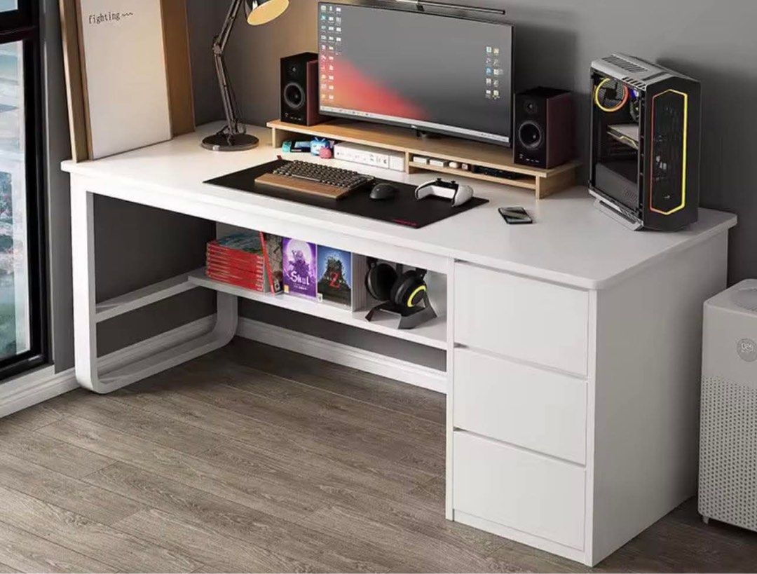 val Scandi Home Office Table with Drawers (Category: Tables & Sets) located in Manila. Submitted by dolorchris69891 (Listing ID 1387293865, Image 1). Description: Scandi Home Office Table with Drawers 100cm 3000 120cm 3200 140cm 3,500.