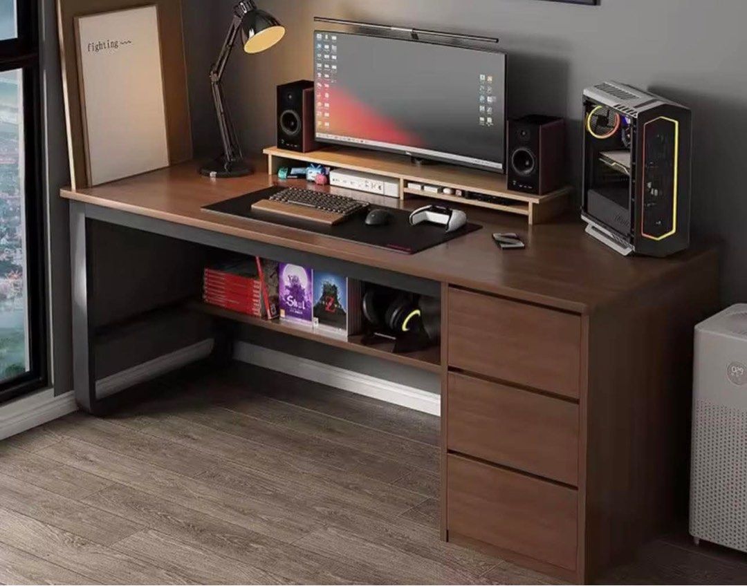 val Scandi Home Office Table with Drawers (Category: Tables & Sets) located in Manila. Submitted by dolorchris69891 (Listing ID 1387293865, Image 2). Description: Scandi Home Office Table with Drawers 100cm 3000 120cm 3200 140cm 3,500.