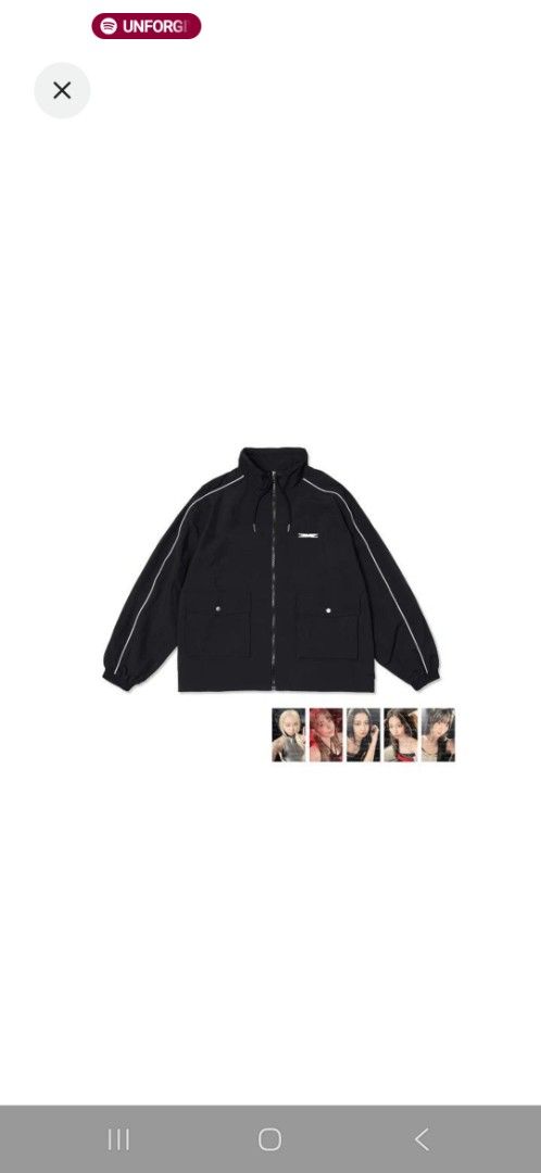 【公式完売商品‼️】LE SSERAFIM TRACK JACKET XL lesserafim_lesserafim_trackjac