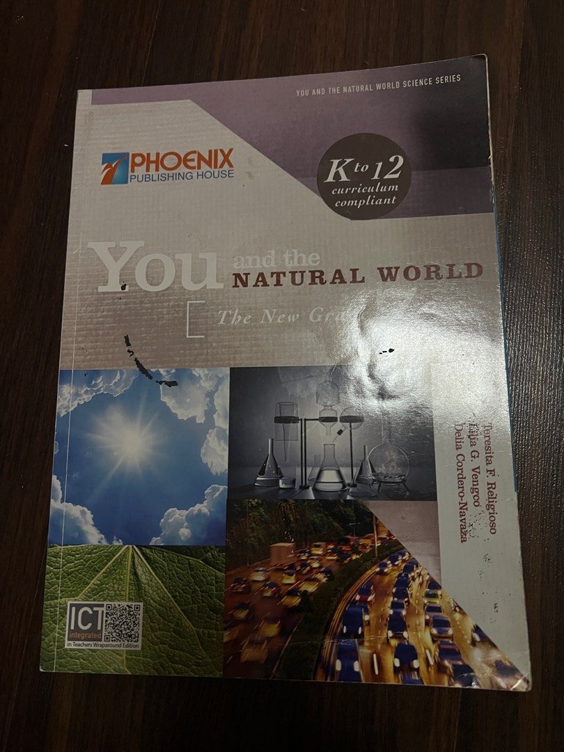 Science Grade 7 Book (Category: Textbooks) located in Cebu City. Submitted by mariatan16 (Listing ID 1387259231, Image 1). Description: YOU AND THE NATURAL WORLD 7 7th grade books, bought during online classes but never used.