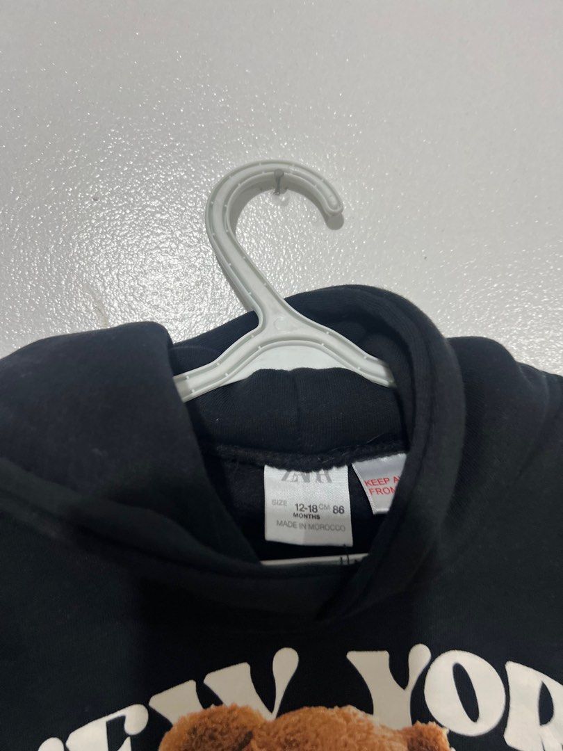 Zara Hoodie Toddler (Category: Babies & Kids Fashion) located in Makati City. Submitted by jetjets (Listing ID 1387325421, Image 2). Description: Original Bought In Zara Store Negotiable plus SF 12-18 months on tag but can fit up to 2 YO.