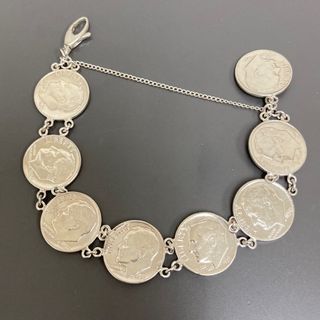 中古二手老美純銀925幣手鍊男女同款64213440833922110