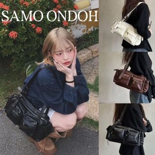 (有實物圖)多色🇰🇷 韓國 Samo ondoh pocket utility bag Y2K 返學 返工 去街 袋 pocket 機車袋64205029355522110