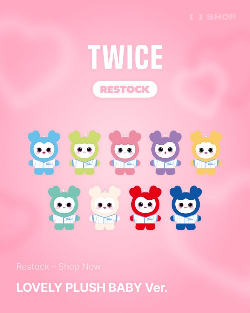 9round Lovely Plush TWICE 9ROUND LOVELY ぬいぐるみ モモ TWICE