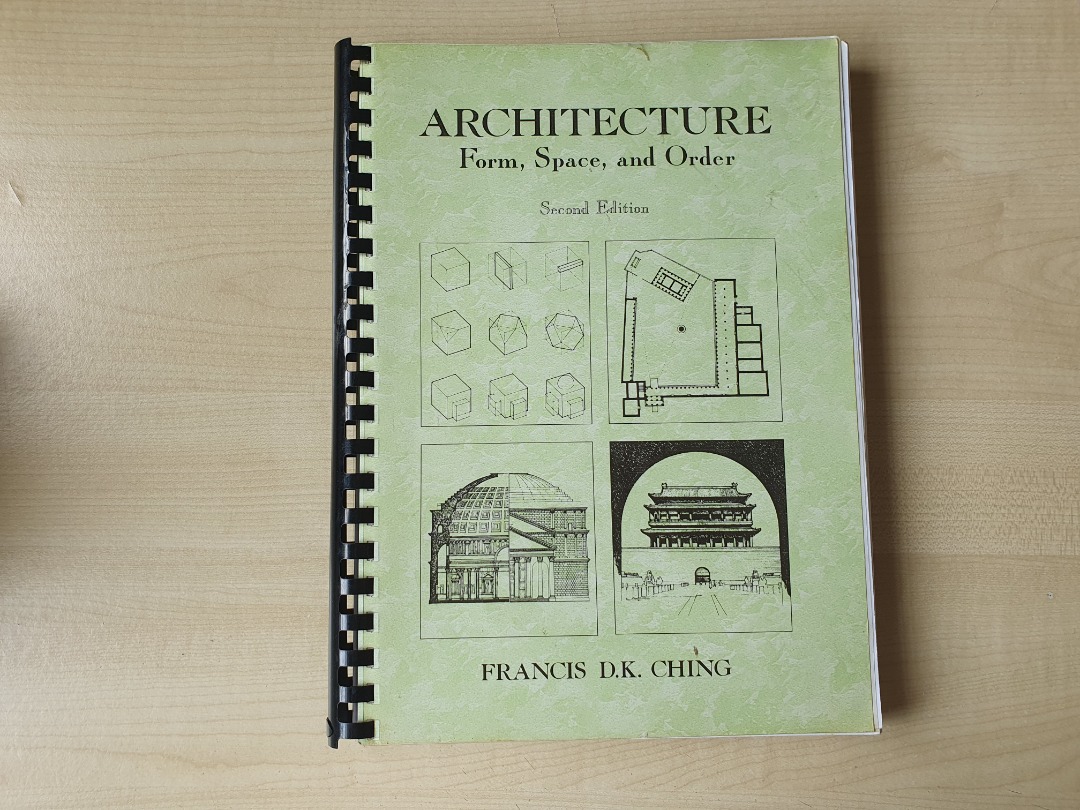 ARCHITECTURE Form, Space and Order 2nd ed., Hobbies & Toys, Books ...