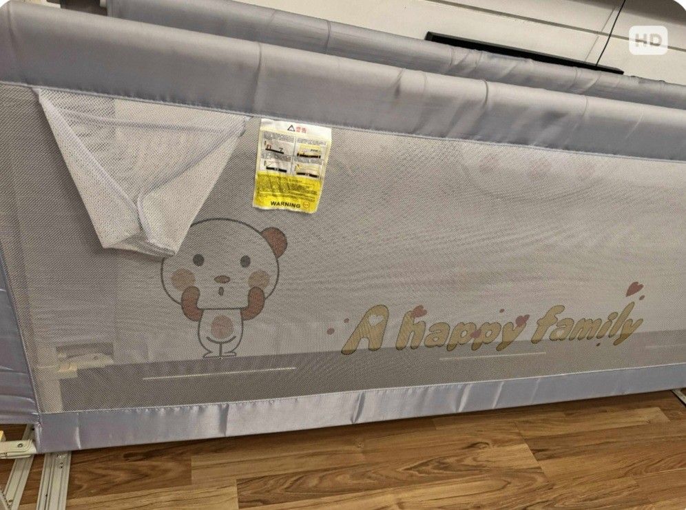 Bed Fence for baby (Category: Cots & Cribs) located in Caloocan City. Submitted by chersantan (Listing ID 1387357529, Image 1). Description: for King size bed 2pcs width 177 cm 2 pcs. length 196 cm no issue minimal signs of usage for pick up only, south caloocan gcash payment.