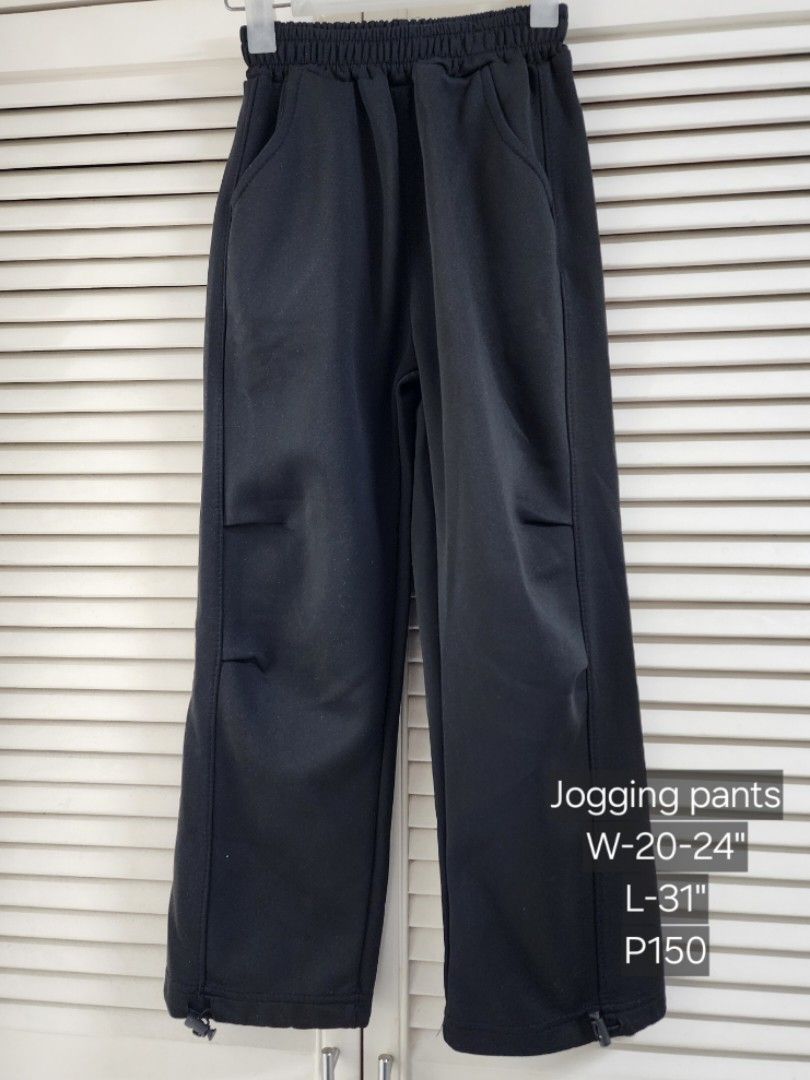 Black Jogging pants 6-8yrs Unisex (Category: Babies & Kids Fashion) located in Quezon City. Submitted by nostalgicfix (Listing ID 1387364925, Image 1). Description: .
