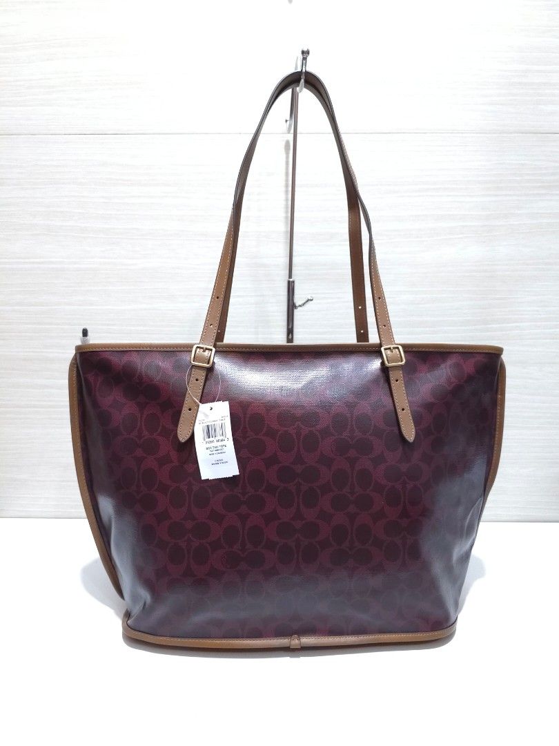 COACH Taxi Tote Bag in Signature Canvas