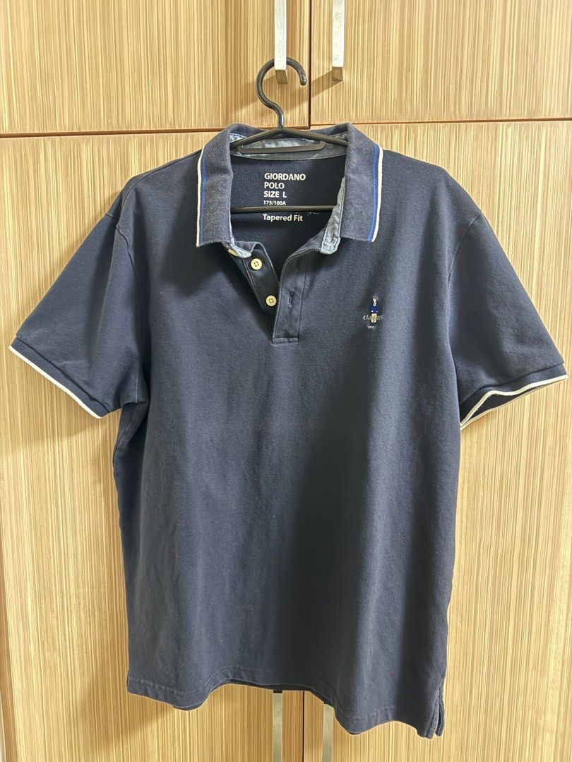 Giordano Polo Shirt (Category: Tshirts & Polo Shirts ) located in Manila. Submitted by c_archive (Listing ID 1387472438, Image 1). Description: Size Large Slim Fit Fits Small-Medium Neck Line As seen in photos.