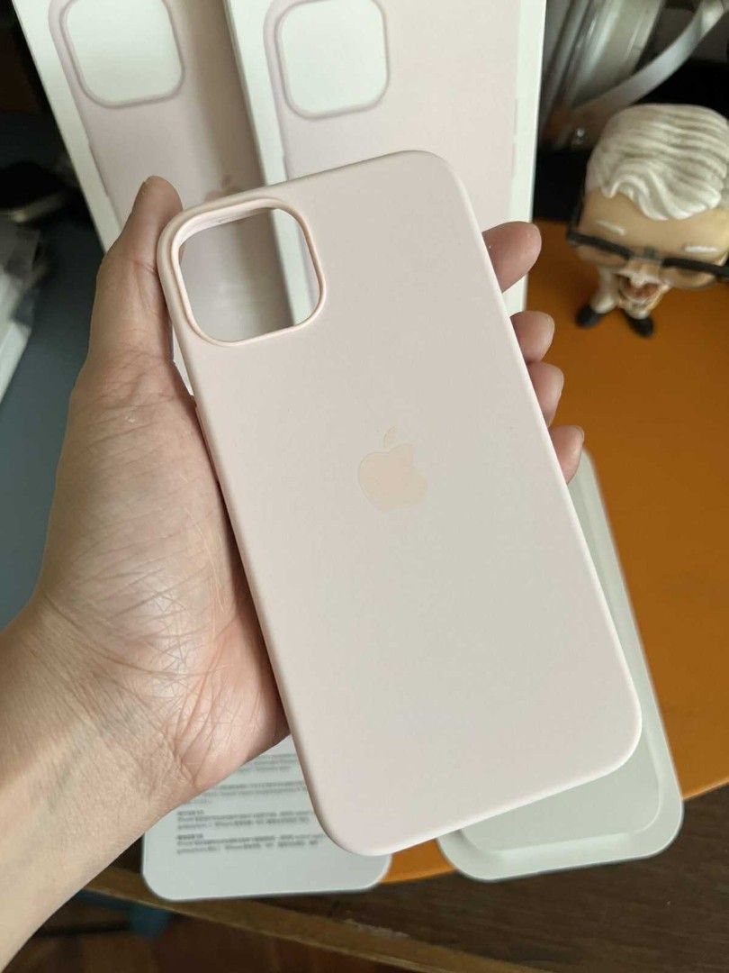 iPhone 13 Magsafe Silicone Case [PINK] (Category: Cases & Sleeves) located in Manila. Submitted by zionmerced (Listing ID 1387398704, Image 2). Description: pm me.
