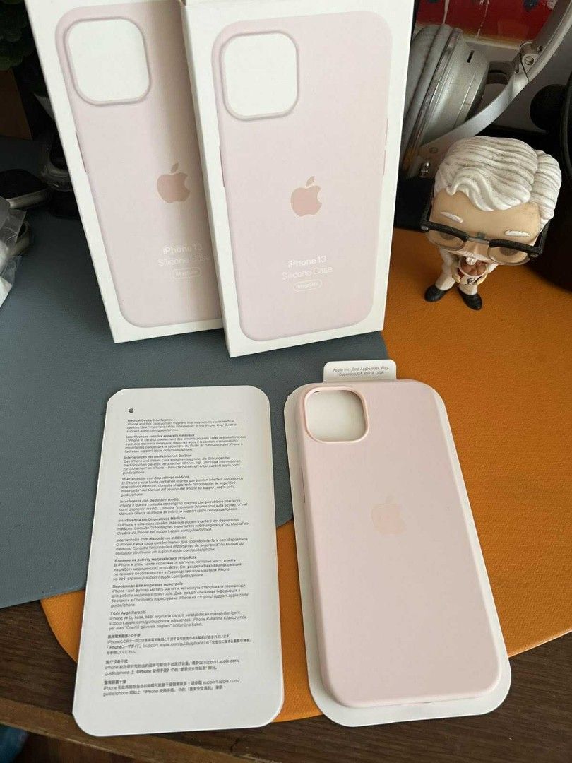 iPhone 13 Magsafe Silicone Case [PINK] (Category: Cases & Sleeves) located in Manila. Submitted by zionmerced (Listing ID 1387398704, Image 1). Description: pm me.