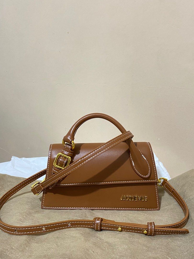 JACQUEMUS Le Chiquito Long Boucle (Category: Luxury Bags & Wallets) located in San Narciso. Submitted by boypablo1998 (Listing ID 1387443093, Image 1). Description: Negotiable, Dm me.